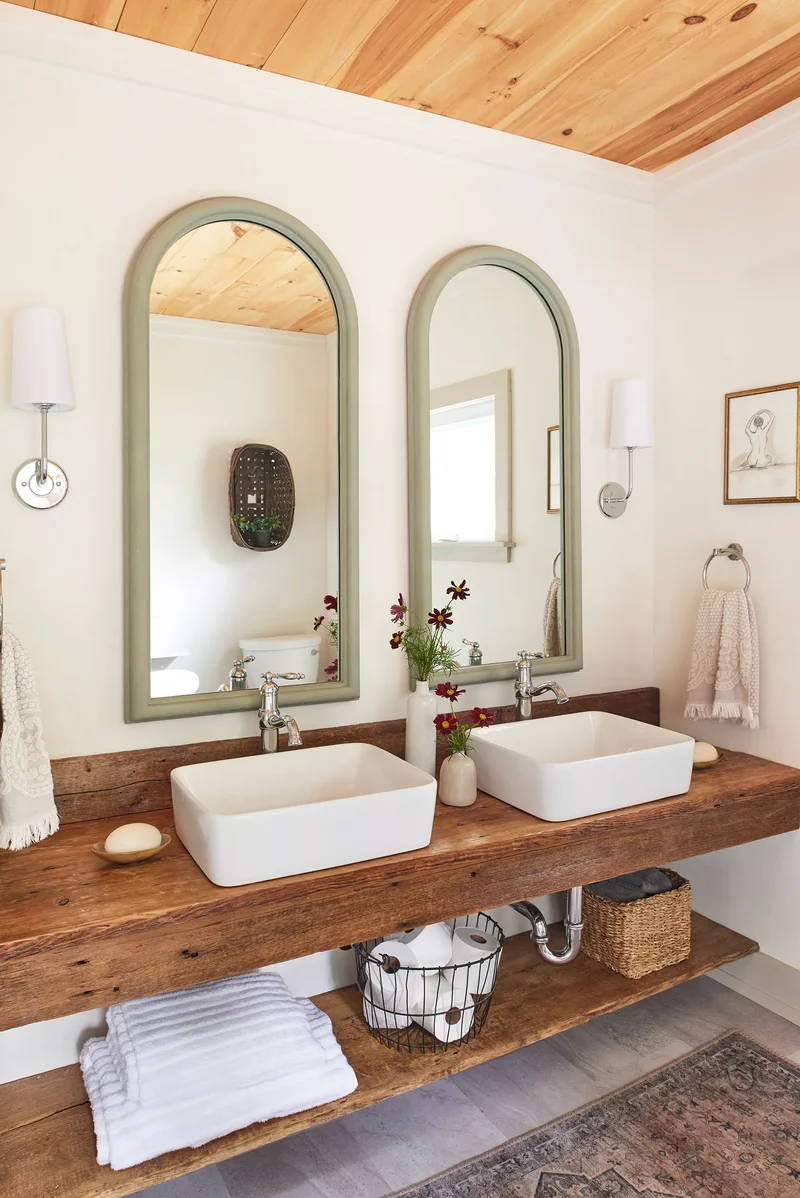 Modern Rustic Bathroom