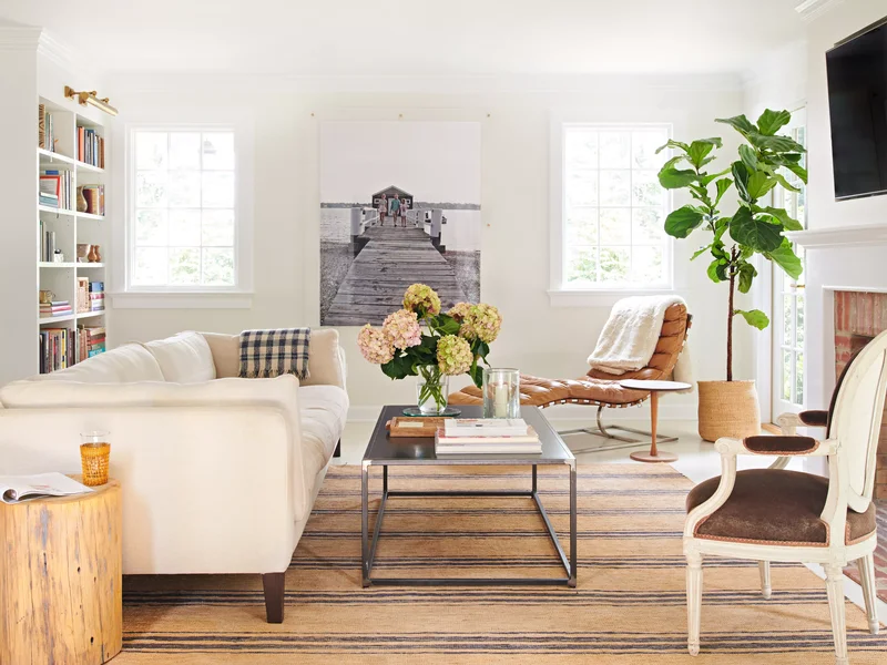 Modern Rustic Coffee Table Decor