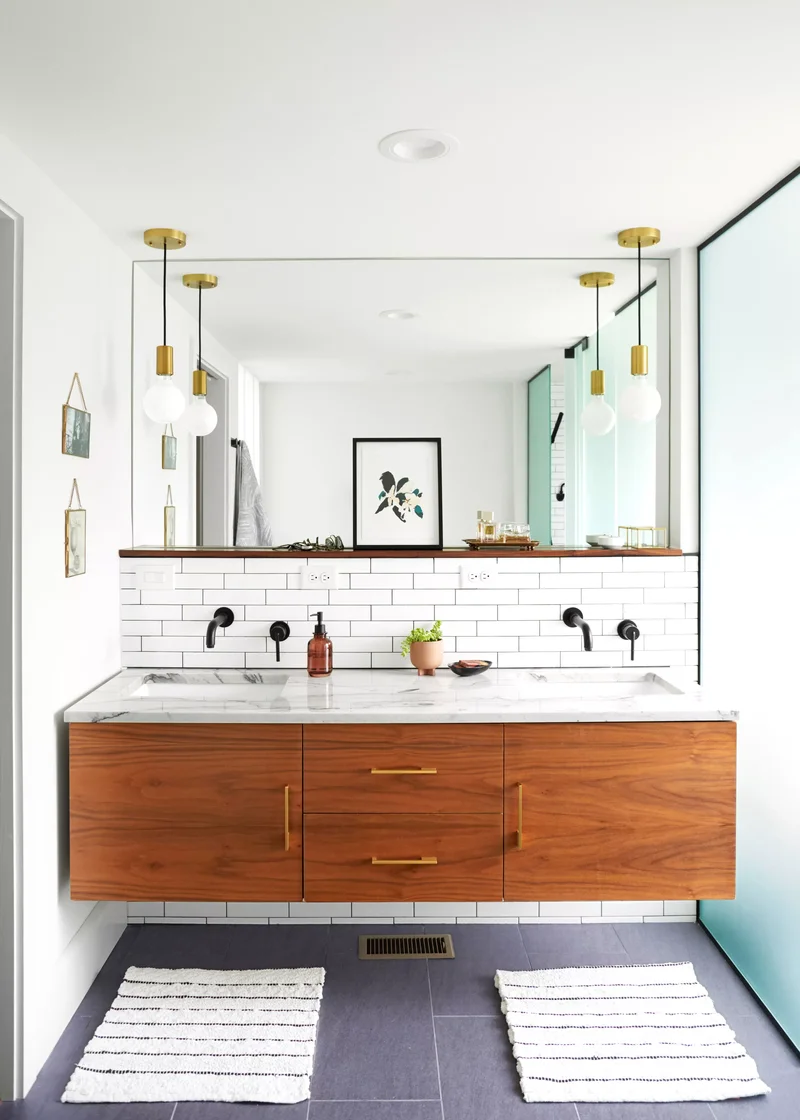 12 Vanity Lighting Ideas to Brighten Your Bathroom Space 8 Modern Vanity Lighting