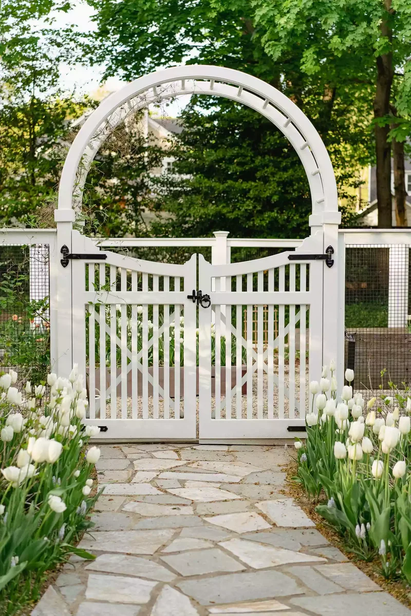 27 Stunning Flower Garden Designs and Layout Inspirations 6 Monotone Perennials