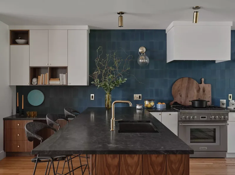 21 Moody Kitchen Ideas to Elevate Your Interior Style 15 Moody Wood Tones