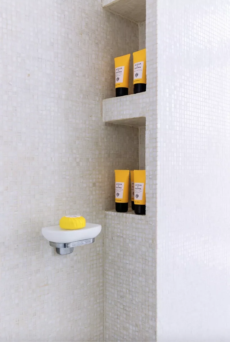 25 Stylish Shower Niche Ideas to Store Essentials Beautifully 6 Mosaic Tile Niche