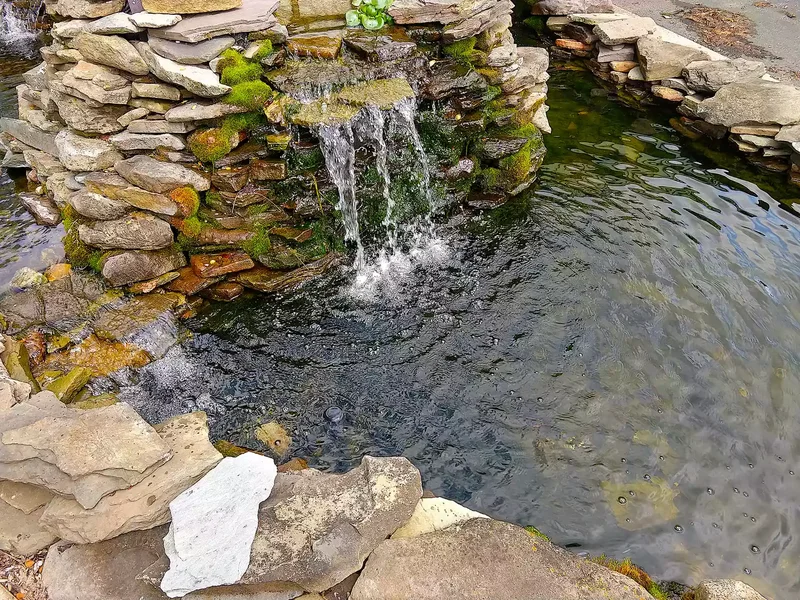 Mossy Rock Waterfall
