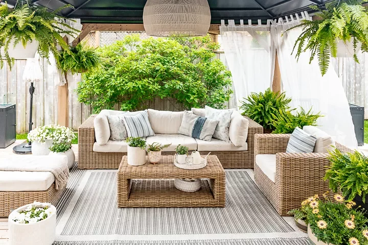 65 Outdoor Patio Decor Ideas to Elevate Your Backyard 46 Mount a Gazebo