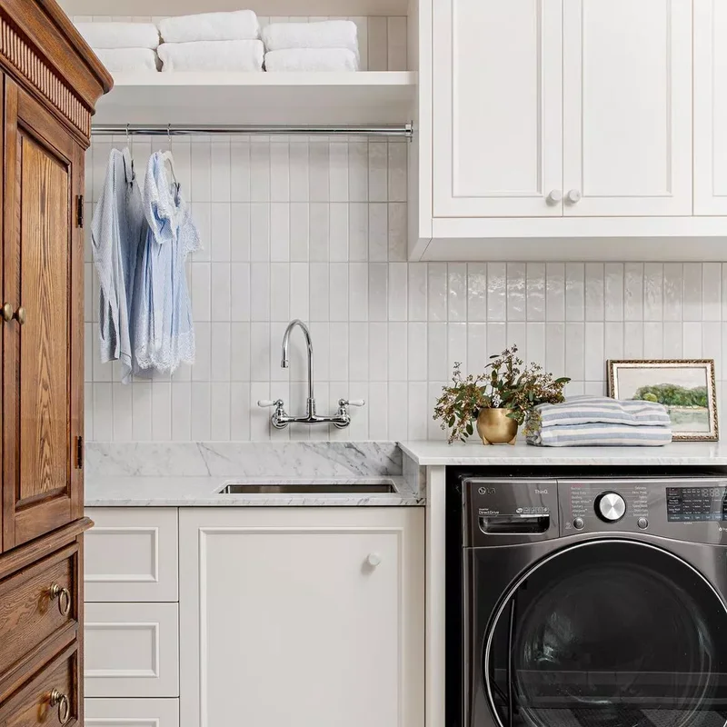 13 Laundry Room Sink Designs You'll Love and Want to Steal 2 Mount the Faucet
