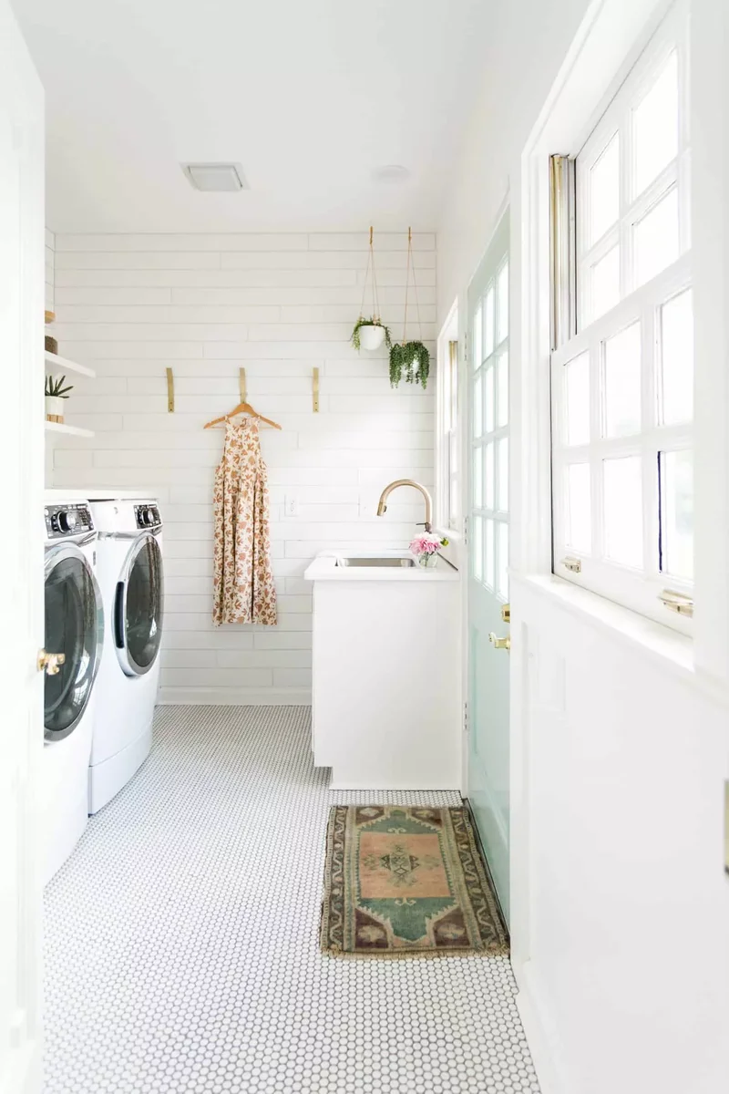 57 Laundry Room Ideas That Make Chores More Enjoyable 50 Move the Sink