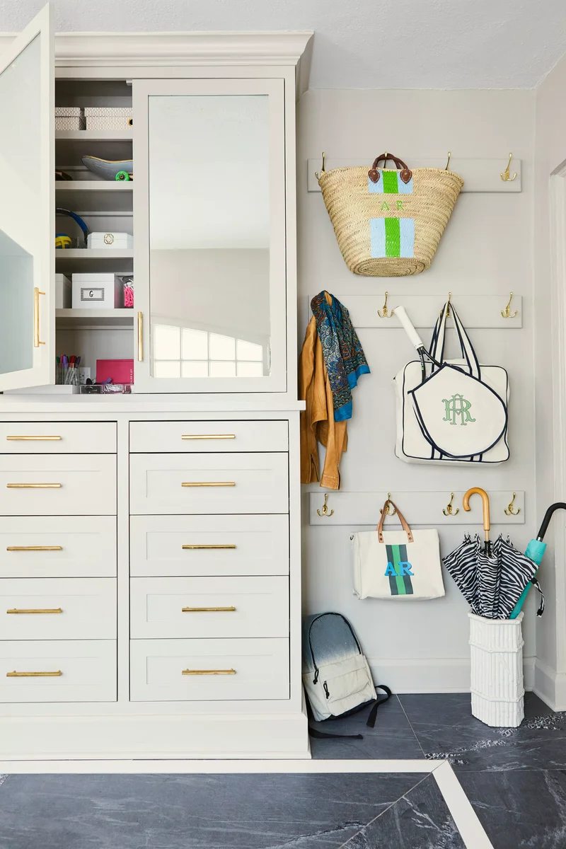 Mudroom Bag Storage