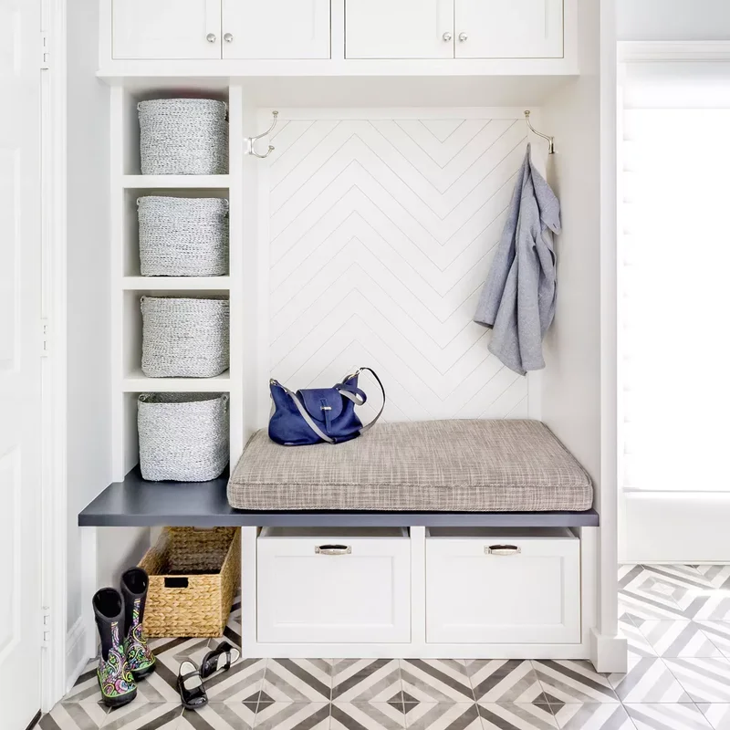 22 Stunning Mudroom Bench Ideas for Beautiful Storage 19 Mudroom Bench With Cubbies