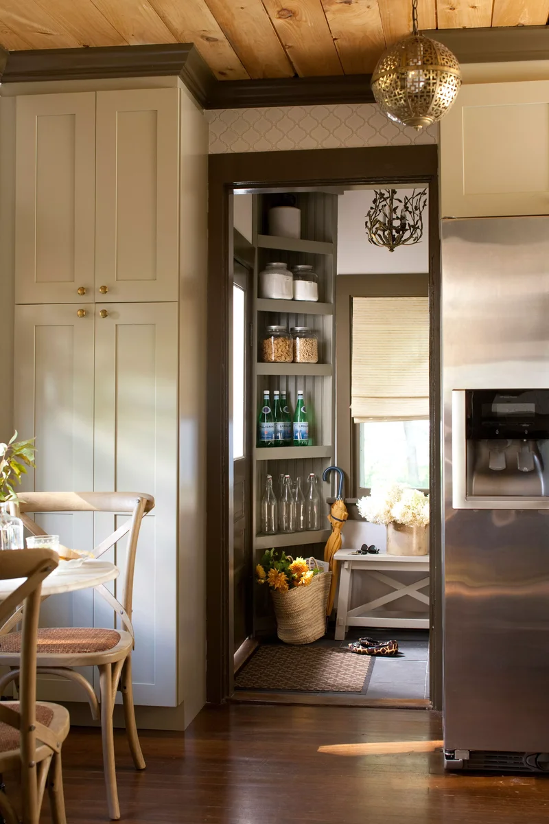 35 Walk-In Pantry Ideas to Maximize Your Storage Space 26 Mudroom Pantry Combo