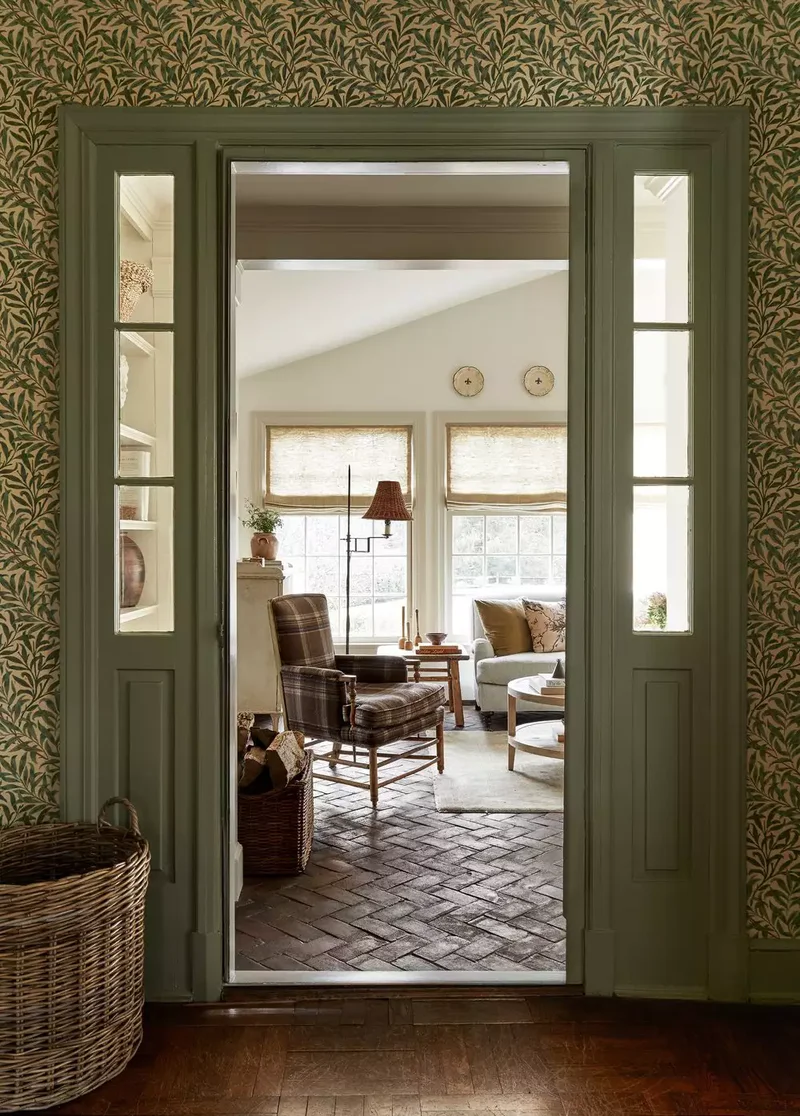 30 Creative Door Painting Ideas for Your Home Interior 12 Muted Green