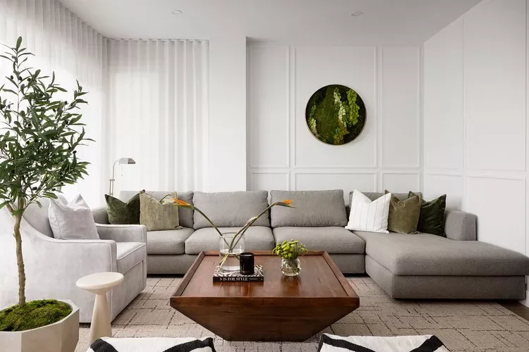 Contemporary Living Room Decorating Ideas That Stand the Test of Time 28 Natural Greenery