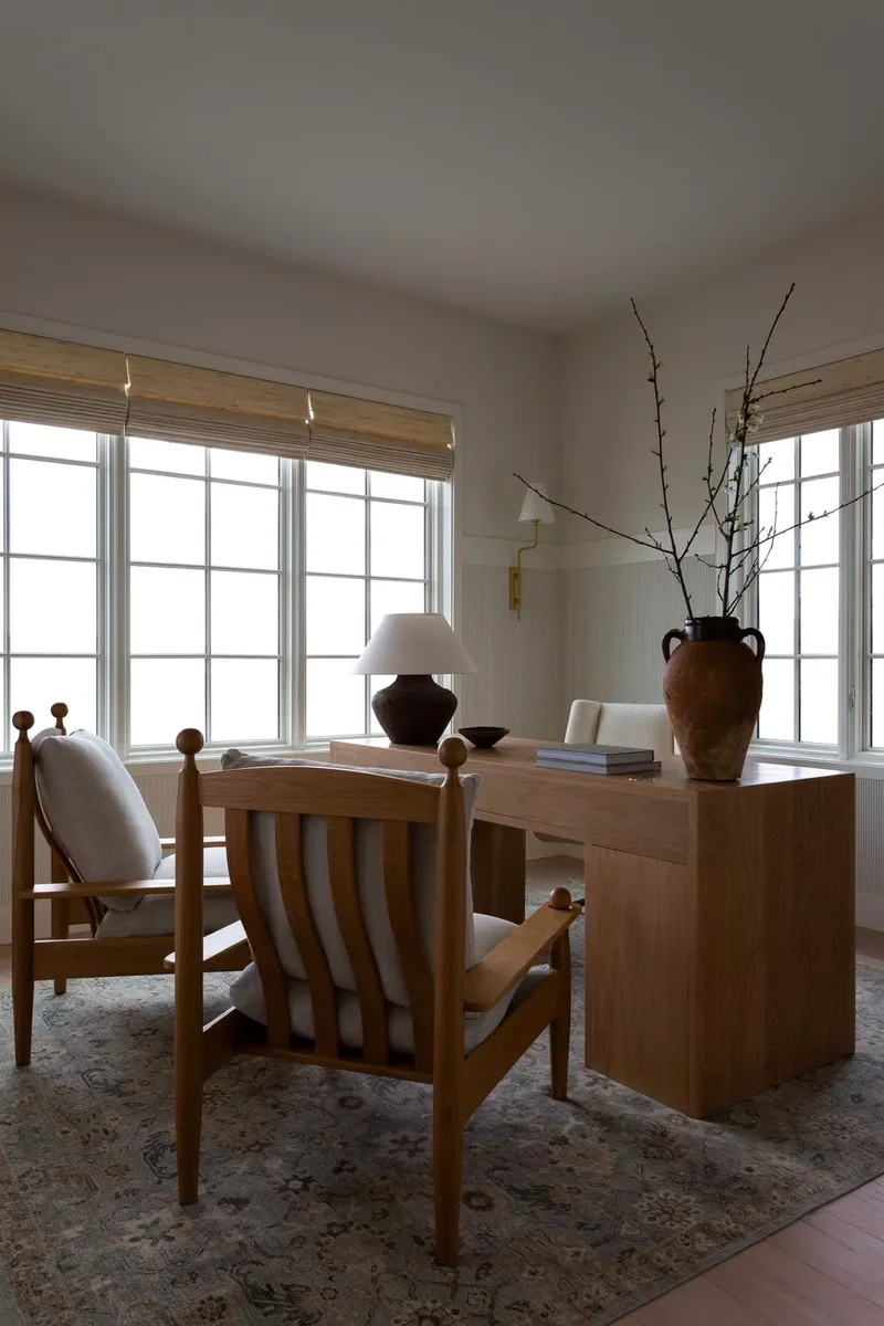 70 Home Office Ideas for Your Perfect Workspace Design 22 Natural Home Office