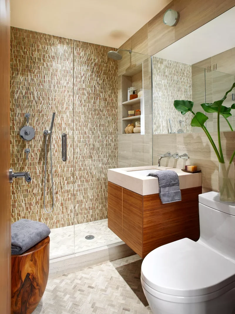 22 Stunning Bathroom Shower Designs for Your Dream Space 4 Natural Stone Shower