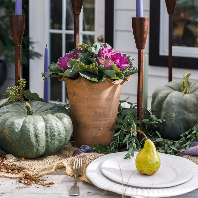 62 Stunning Thanksgiving Table Settings That Will Wow Guests 31 Natural Thanksgiving Table