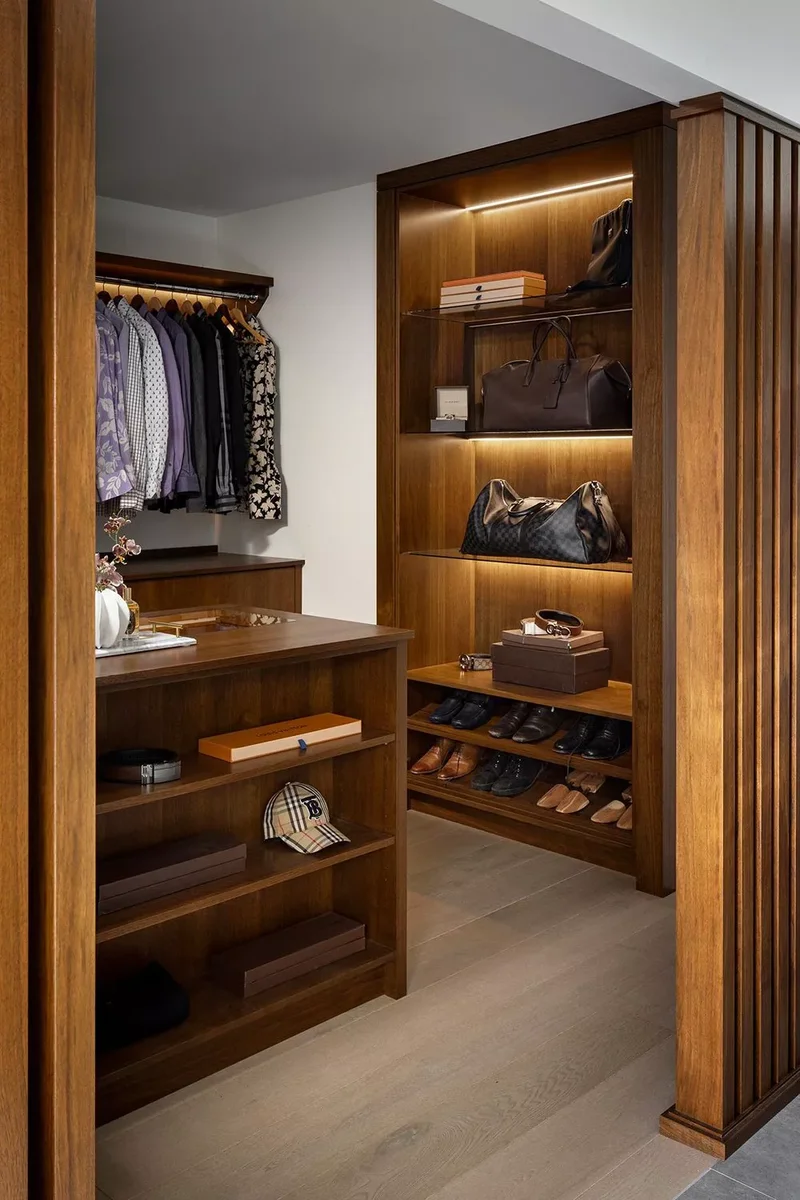 23 Closet Island Designs You'll Love Creating Yourself 22 Natural Wood Island