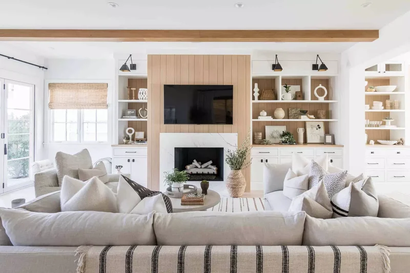 47 Shiplap Fireplace Designs for Every Style and Space 24 Natural Wood Shiplap