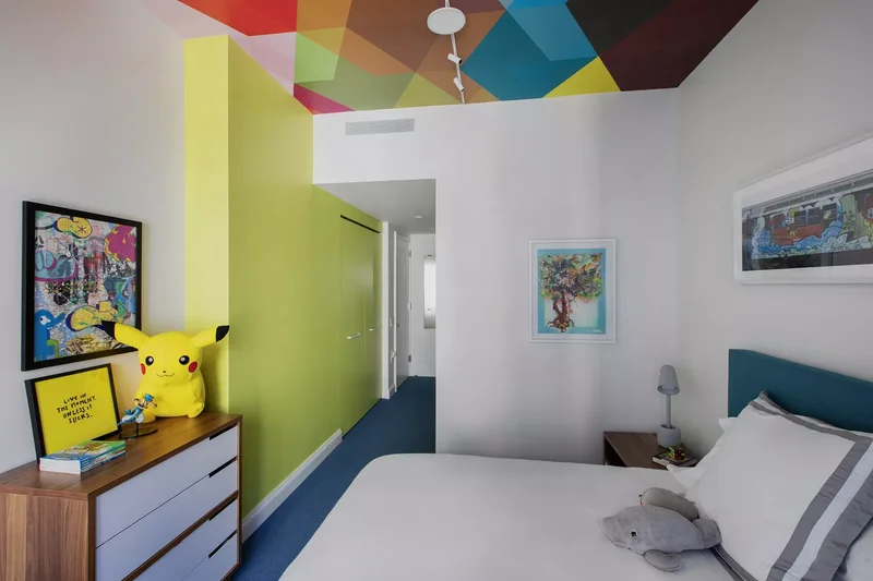 55 Best Kids' Bedroom Ideas That Grow with Your Children 42 Neon Brights