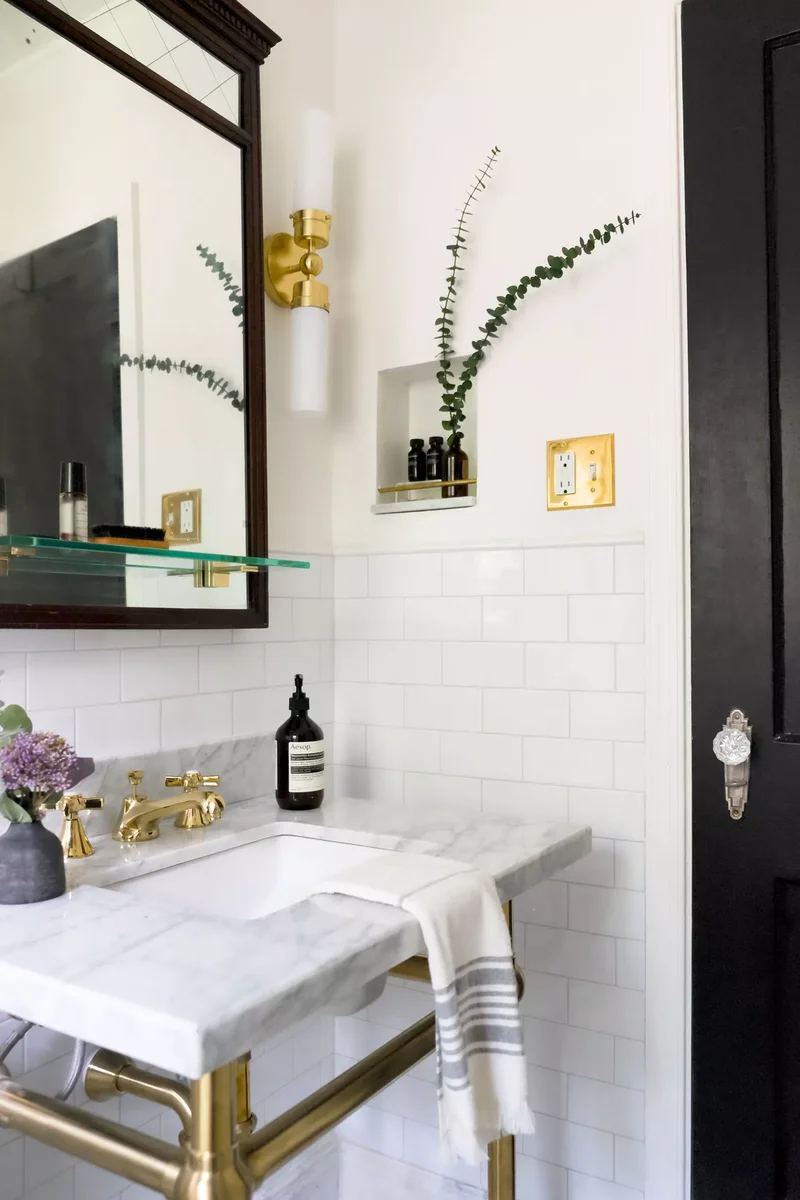 30 Neutral Bathroom Designs That Feel Timeless & Serene 30 Neutral Bathroom With Green Accents