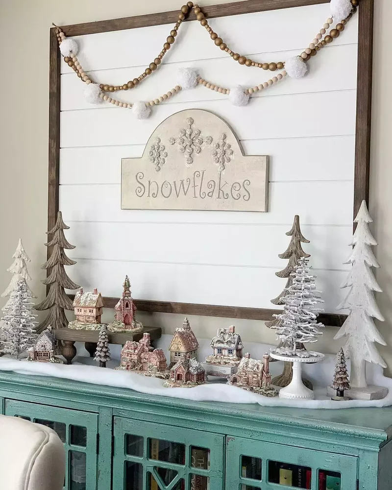 20 Christmas Village Display Ideas for Nostalgic Holidays 15 Nostalgic Village