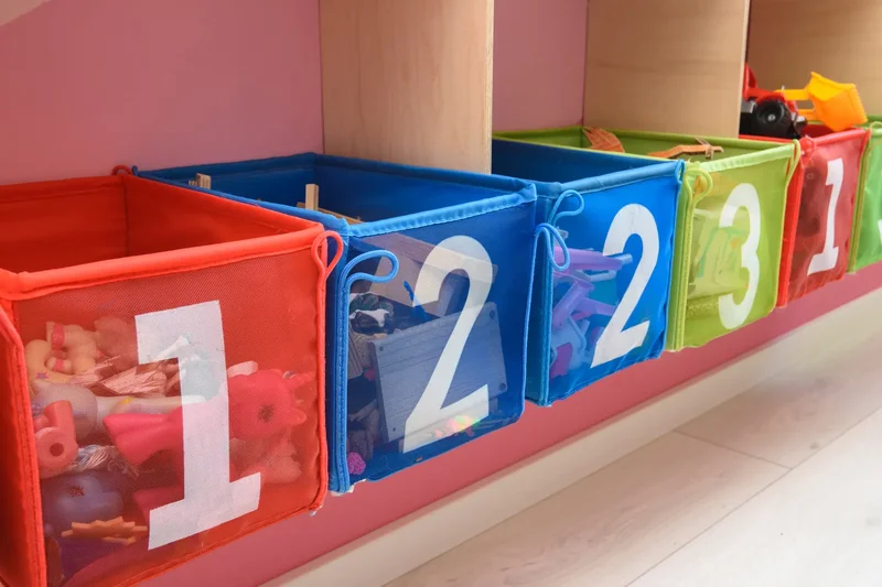 Numbered Bins