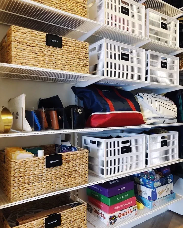 20 Clever Garage Shoe Storage Solutions to Try Today 19 Open-Top Plastic Bins