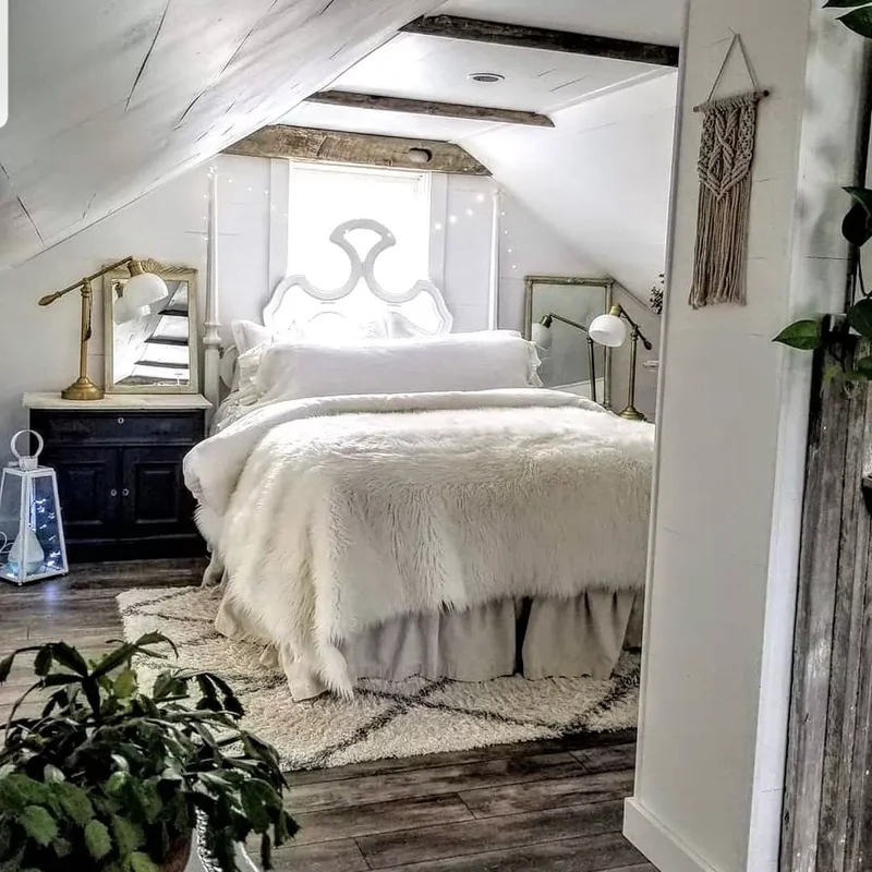 28 Sloped Ceiling Bedroom Ideas That Maximize Your Space 6 Open Windows