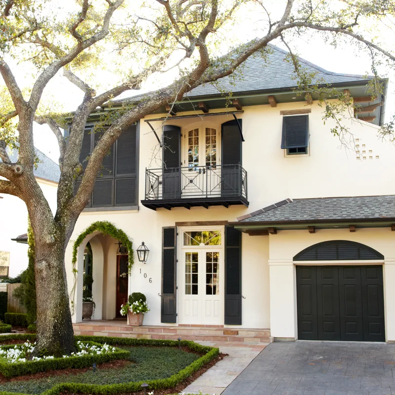 15 Stunning Driveway Designs That Boost Your Home's Appeal 8 Opt for Dark Gray