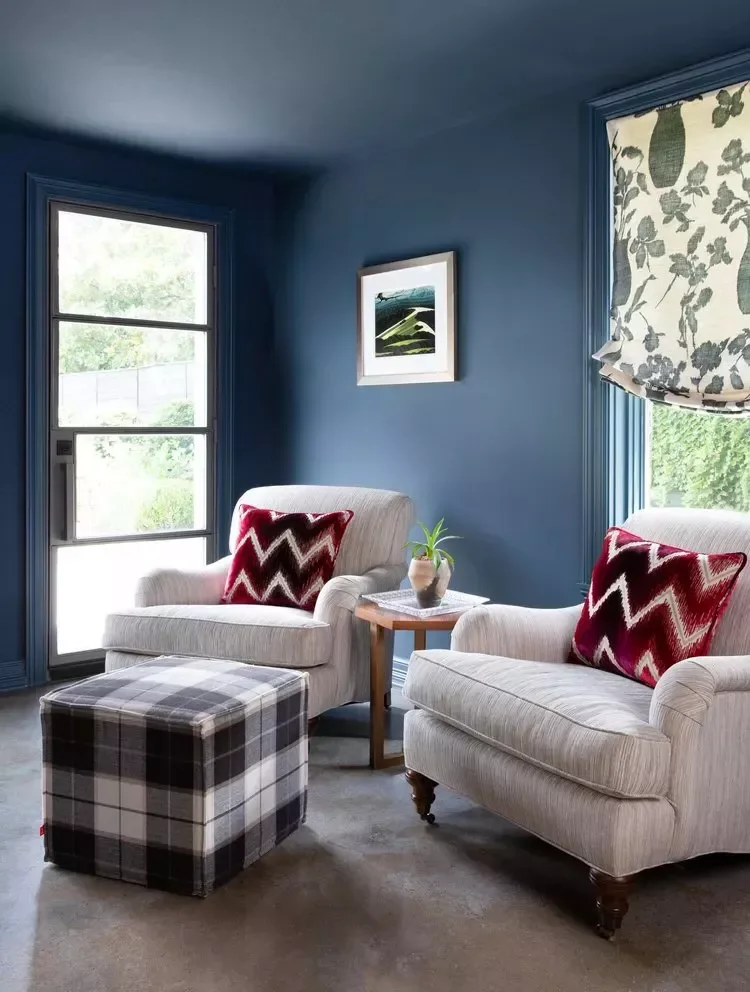 Opt for a Medium Blue