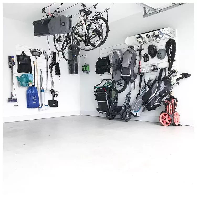 23 Garage Decorating Ideas to Transform Inside and Out 3 Optimize Vertical Space