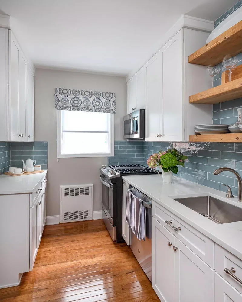 22 Budget-Friendly Small Kitchen Ideas That Create Impact 15 Optimize the Space Above the Sink