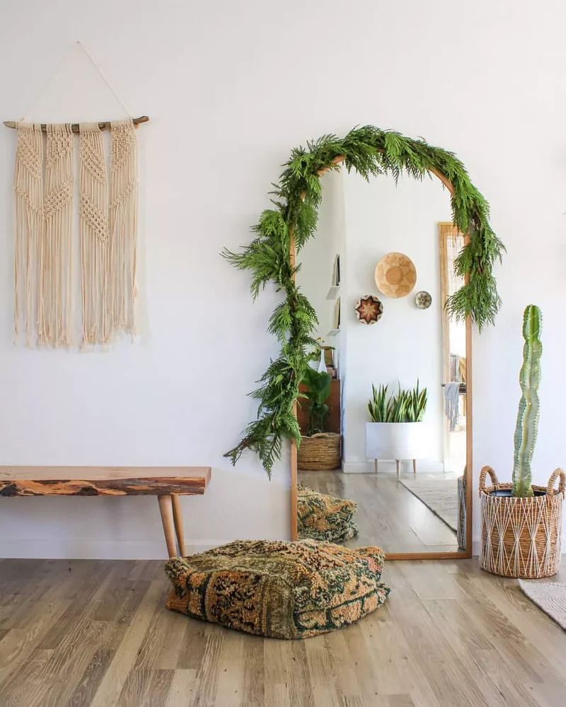 28 Beautiful Entryway Bench Ideas That Welcome Your Guests 28 Organic Wood Bench