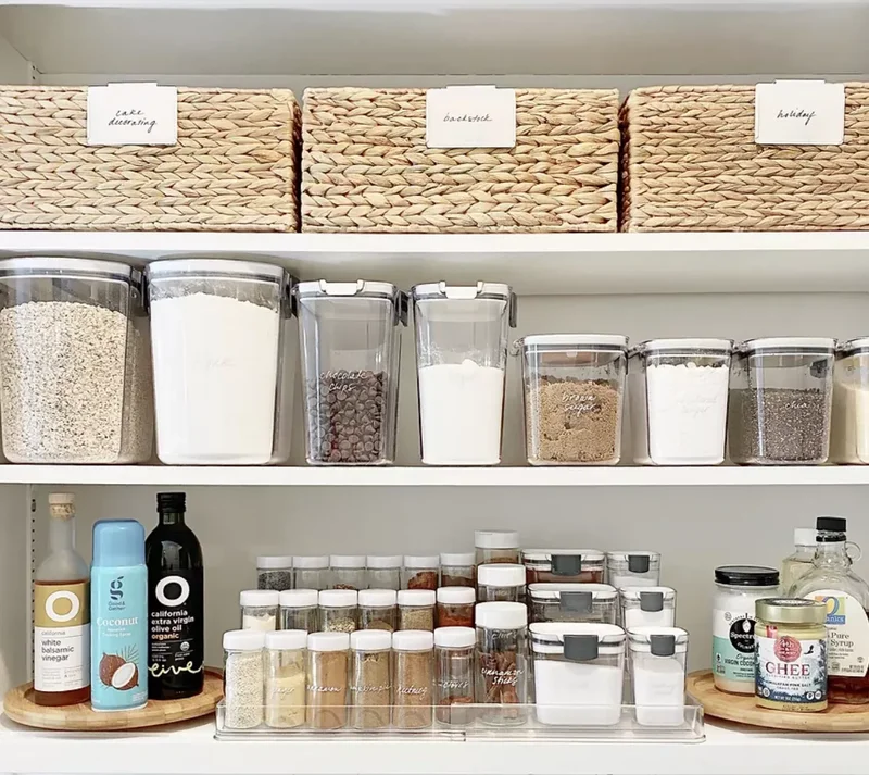 60 Smart Kitchen Cabinet Organization Ideas You'll Love 38 Organize Baking Supplies