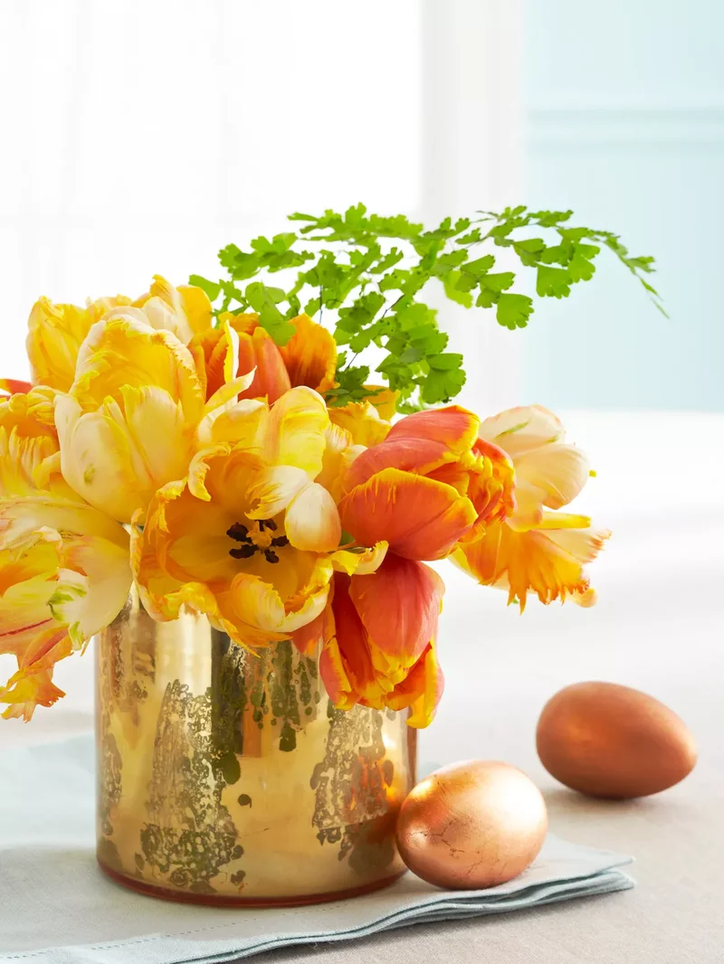 42 Easter Centerpiece Ideas and Table Decor for Spring 13 Ornate Easter Centerpiece