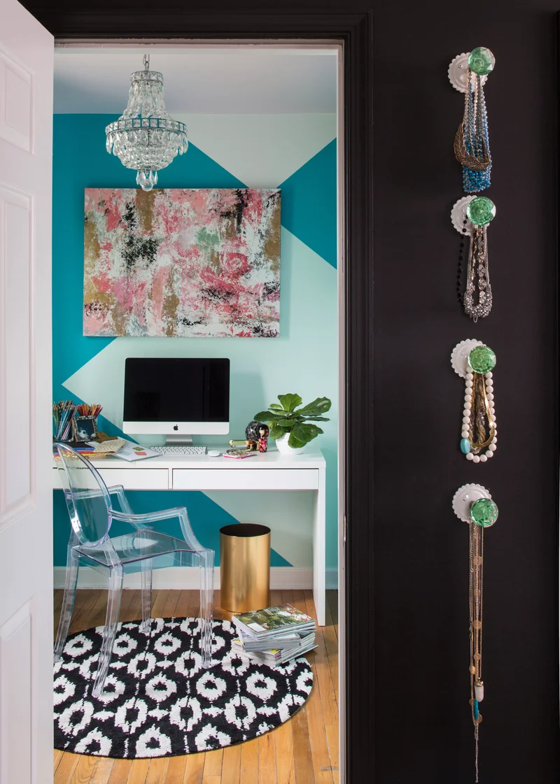 23 Creative Chandelier Decorating Ideas for Every Room 13 Ornate Office