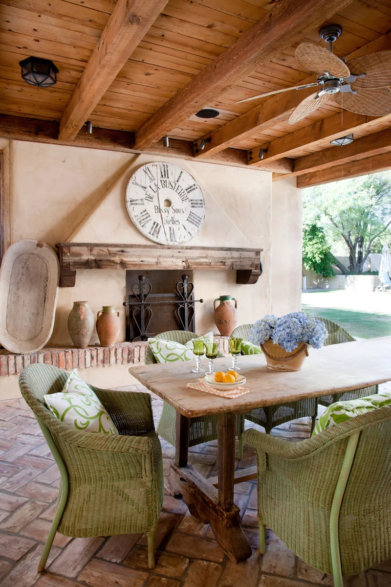 39 Outdoor Fireplace Designs for Your Cozy Retreat Space 33 Outdoor Fireplace with Rustic Details