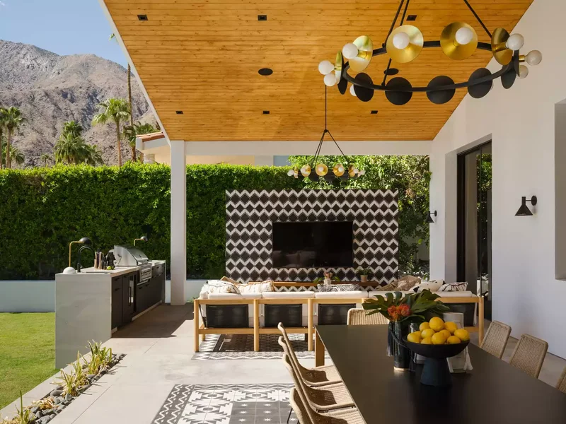 52 Beautiful Backyard Landscaping Ideas for Your Home 43 Outdoor Fireplace