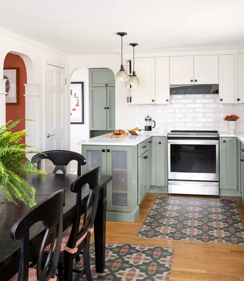 Paint Cabinets Sage Green