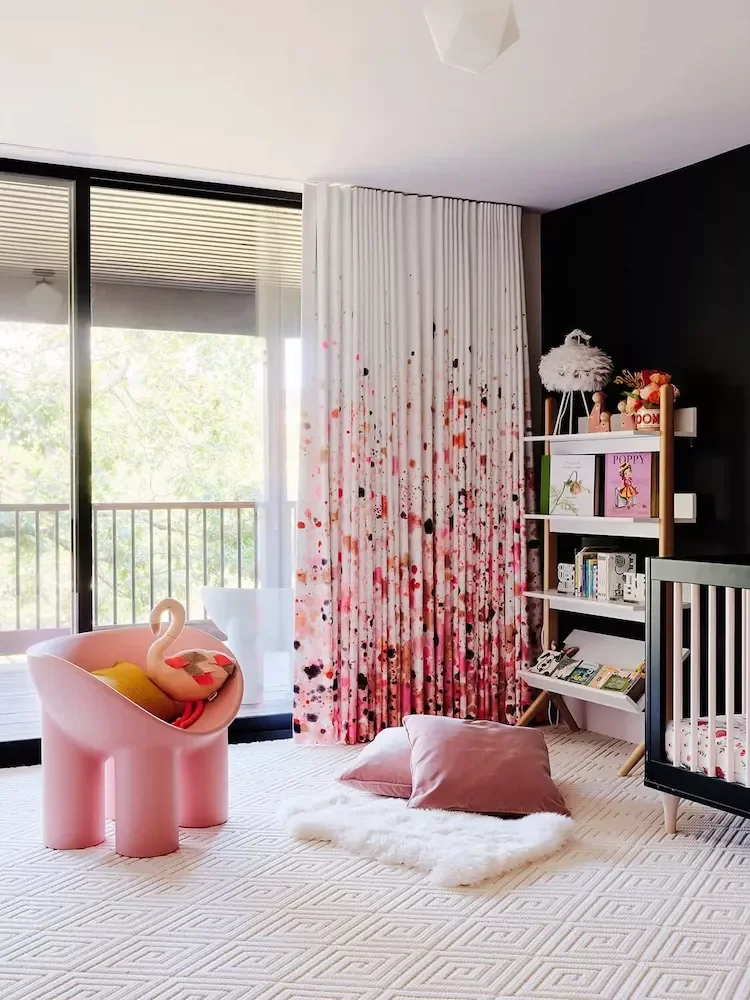 19 Creative Nursery Accent Wall Ideas for Baby's Room 2 Paint It Black