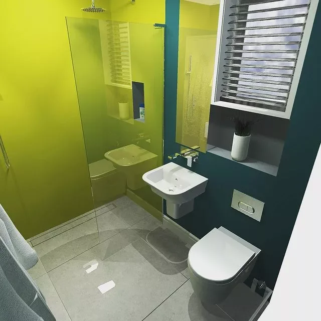 27 Stunning Wet Room Ideas to Transform Your Bathroom Space 17 Paint It in a Bold Color