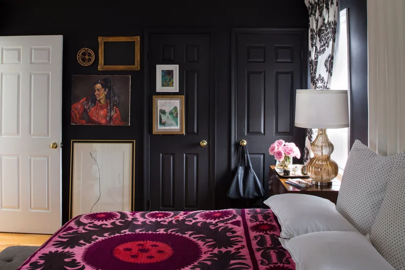 31 Sophisticated Black Bedroom Ideas for Your Dream Space 30 Paint Walls, Trim, and Doors