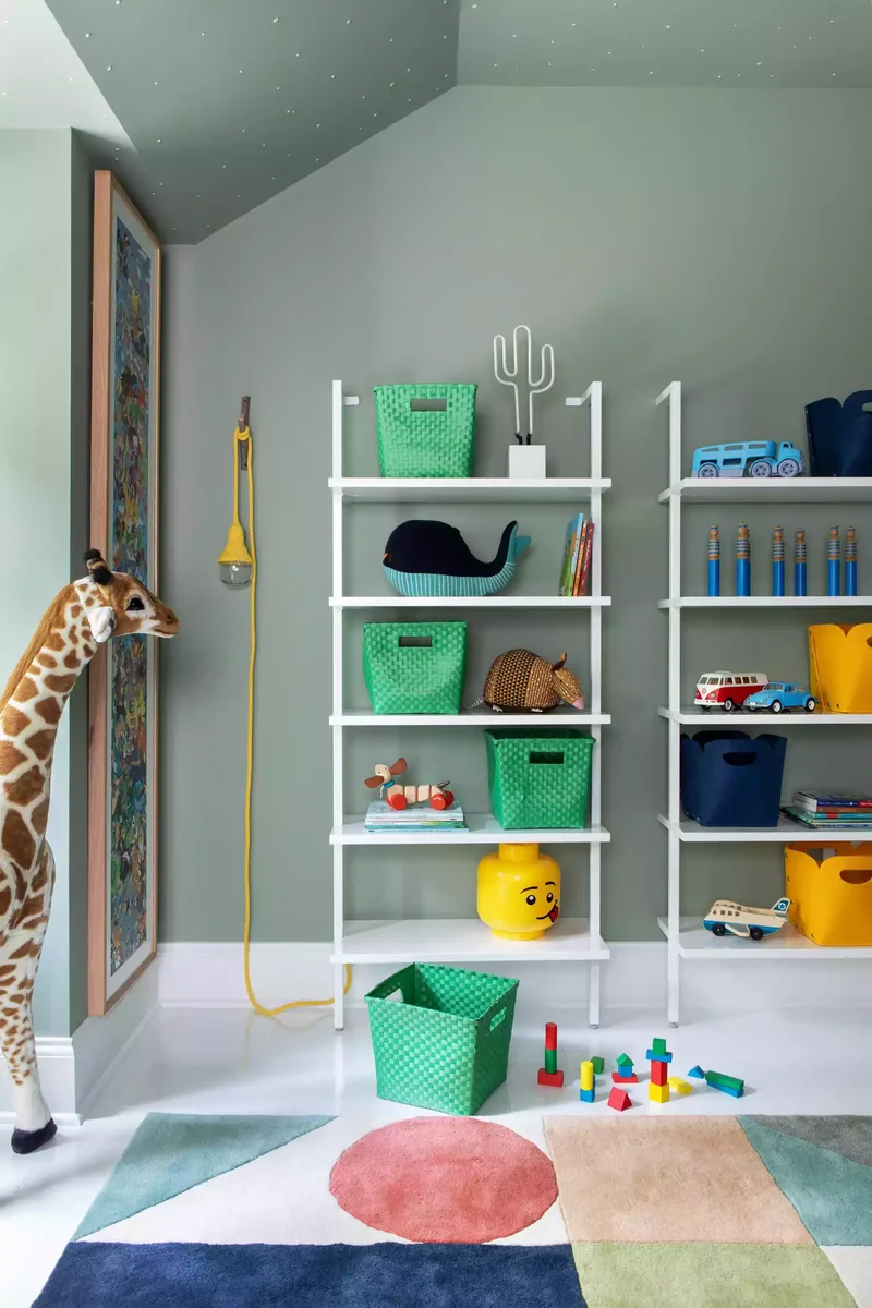 27 Sage Green Nursery Designs for Peaceful Baby Spaces 10 Paint Walls and Ceiling