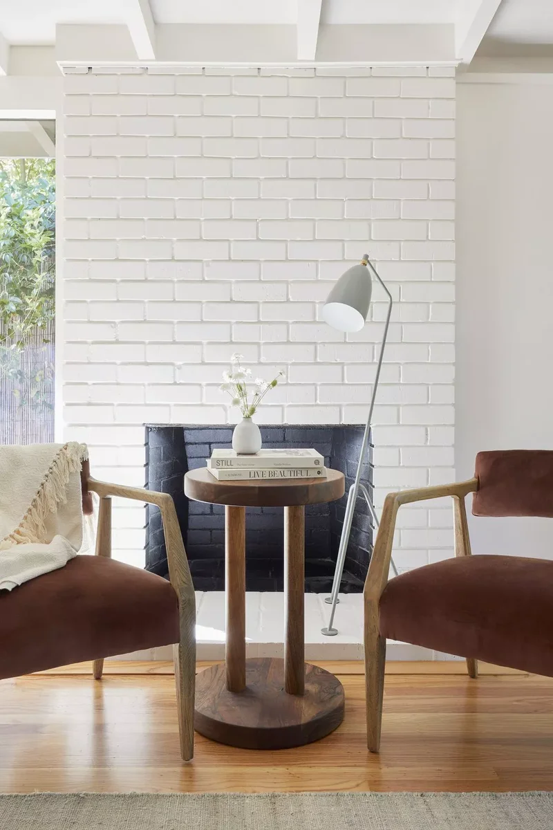 57 Fireplace Styling Ideas to Transform Your Living Space 42 Paint a Brick Fireplace