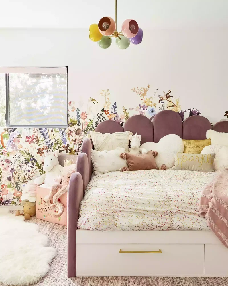 22 Bold and Playful Paint Ideas for Your Kids' Bedroom 1 Paint a Colorful Mural