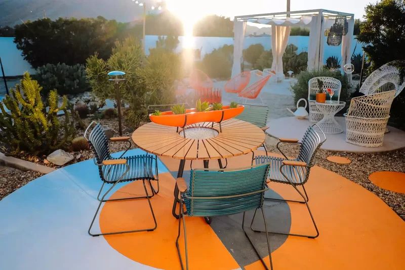 57 Stunning Garden Decor Ideas to Transform Your Outdoor Space 3 Paint a Concrete Slab