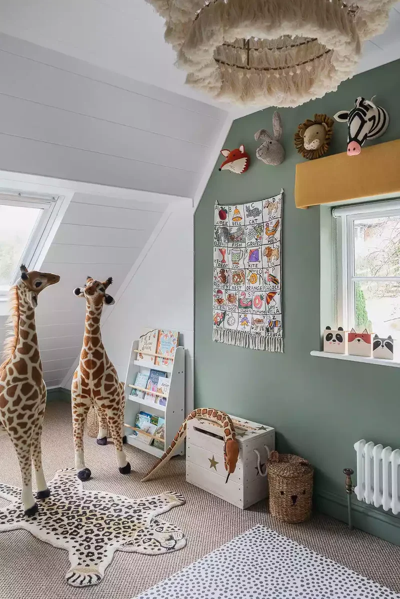 27 Sage Green Nursery Designs for Peaceful Baby Spaces 17 Paint a Sage Accent Wall