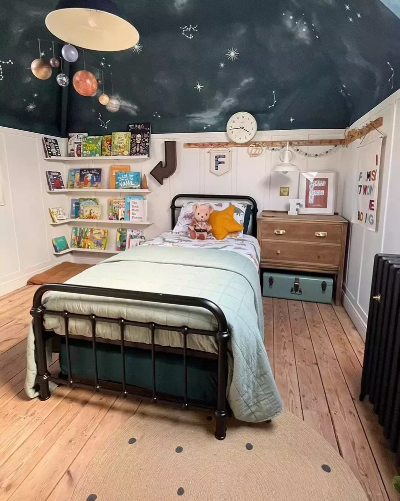 15 Budget Ceiling Ideas That Look High-End and Luxurious 11 Paint a Starry Scene