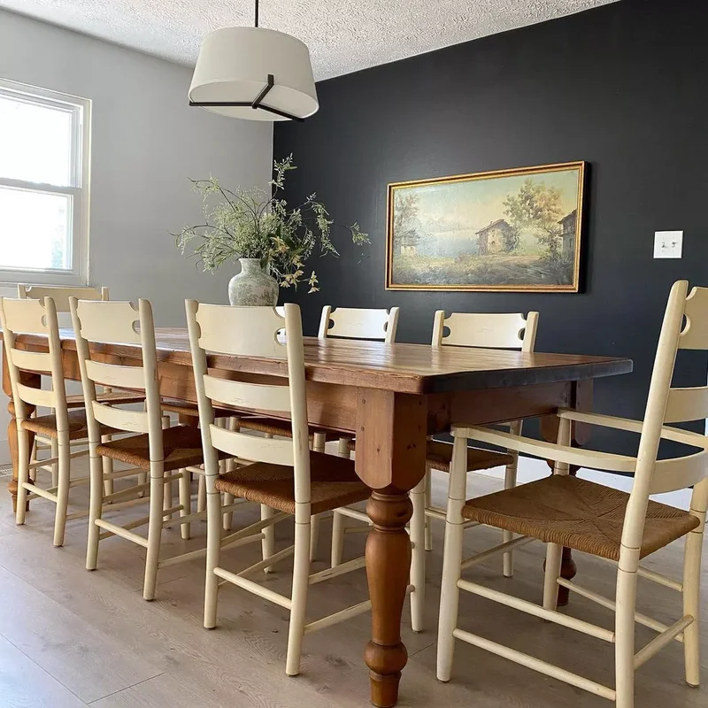 Paint an Accent Wall Black