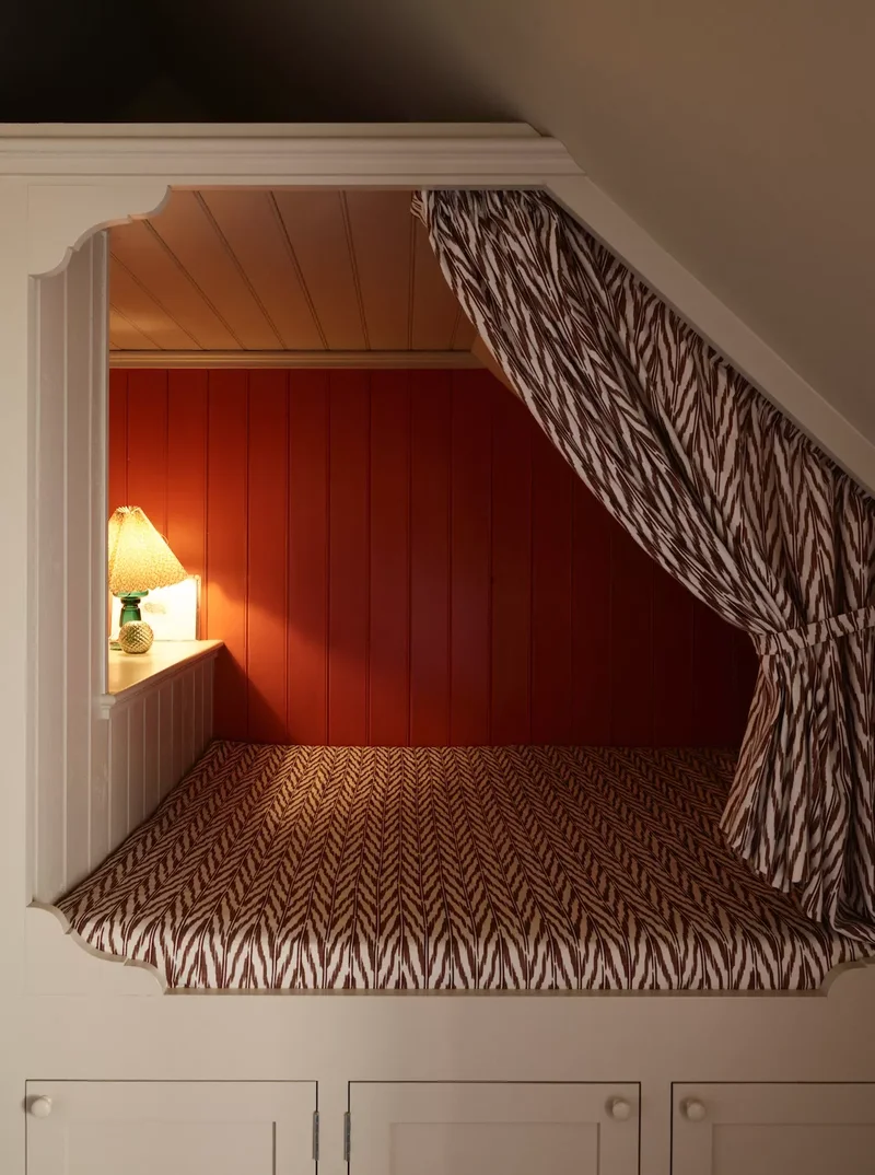 Paint the Bed Alcove Red