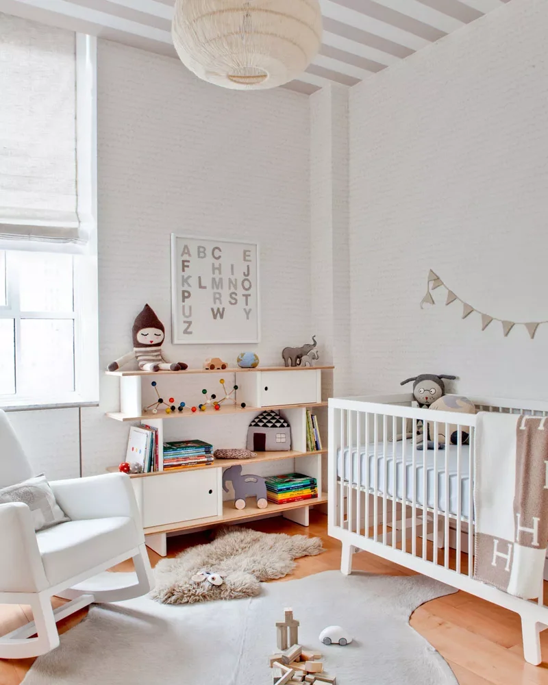 43 Nursery Design Ideas for a Charming Baby Room Space 14 Paint the Ceiling