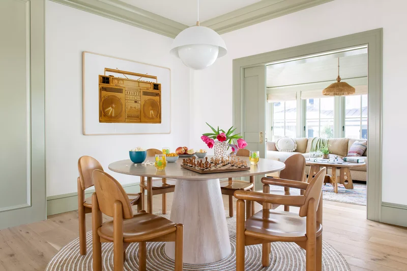 49 Dining Room Design Ideas to Transform Your Space 34 Paint the Trim